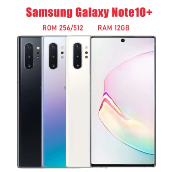 מקורי סמארטפון Samsung Galaxy Note10+ Note10 בנוסף 5G N976U 256GB ROM 12GB RAM אוקטה Core 6.8