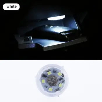 אוניברסלי Led תאורת רכב מיני פנים תאורת אווירה מנורה אוטומטית פנים דקורטיבי צבעוני מגע מתג