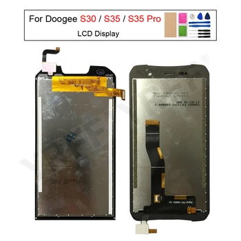 עבור Doogee S35 Pro תצוגת LCD עבור Doogee S30 מסך מגע LCD דיגיטלית לוח זכוכית חיישן טלפון החלפה ותיקון חלקים