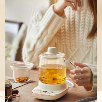 בריאות חשיש פונקציה זכוכית בריאות גביע הביתה המשרד פרח תה חליטת תה הדוודים בריאות סיר קומקום חשמלי נייד קומקום