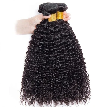 מונגולי קינקי מתולתל שיער אנושי חבילות הסיטוניים 1/3/4 חתיכות הטבעי תוספות שיער טופר אישה עם שיער אנושי, משלוח חינם