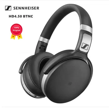 מקורי Sennheiser HD4.50 BTNC אלחוטית Bluetooth אוזניות בידוד רעשים אוזניות סטריאו שחורה המשחק אוזניות