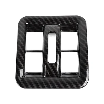 לוח המחוונים חלון מתג כפתור הכיסוי לקצץ רנגלר JK 2011-2017 הפנים אביזרים, ABS סיבי פחמן