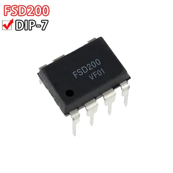10PCS FSD200 plug-in DIP7 אינדוקציה כיריים חשמל שבב שבב IC משולב בלוק