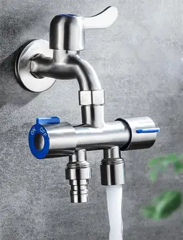 כפול שליטה כפולה להשתמש 3 דרך למקלחת מים Diverter ברז מילוי זווית שסתומים מכונת כביסה שירותים שירותים אביזרים