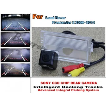 עבור לנד רובר פרילנדר 2 2006~2015 חכם חניה לרכב מצלמה / עם רצועות מודול מצלמה אחורית CCD לראיית לילה