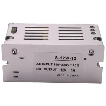 החלפת ספק כוח ממיר AC 110-220V 12V 1A 12W LED רצועת אור