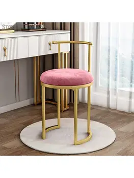 סקנדינבי מינימליסטי איפור צואה הלבשה צואה רך תיק משק בית, שולחן הלבשה צואה השינה תוספות הרוח מתלבש הכיסא המודרני