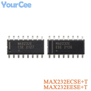 MAX232E MAX232ECSET MAX232ECSE+T SOIC-16 ±15kV הגנה מפני ESD, +5V RS-232 המשדר שבב IC
