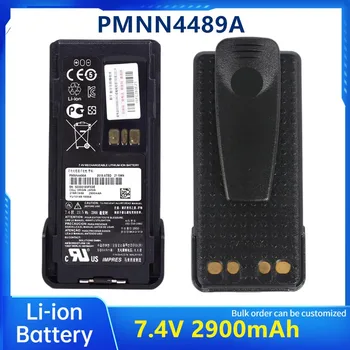 PMNN4489 PMNN4489A 2900mAh IMPRES TIA4950 על XPR7000e APX900 DP4000e XiR P8600i P8608i P8600i ווקי טוקי Li-ion Battery