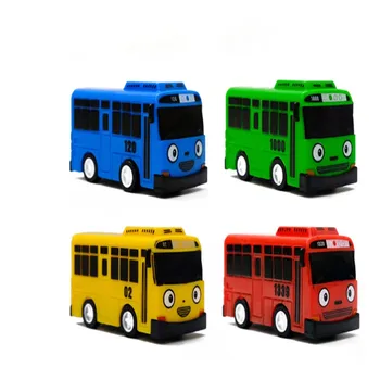 קריקטורה אוטובוס ילדים צעצועים אוטובוס מיני לסגת מכונית קוריאנית אנימה מודל אוטובוס צעצוע משחק רכב צעצועים חינוכיים עבור ילדים בנים מתנות