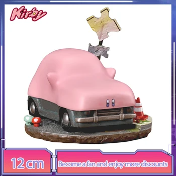 קירבי רכב סטיילינג דמות אנימה יפנית בובות קישוטים של המשחק ורוד השטן קירבי בובת אספנות בובות קישוט
