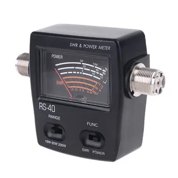 RS-40 SWR/וואט מטר NISSEI 144/430mHz UHF/VHF עבור M סוג מחבר TYT