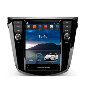 עבור טסלה סגנון 2 Din אנדרואיד 12 רדיו במכונית על ניסאן X-טרייל 3 T32 הקאשקאי 2013-2017 מולטימדיה נגן וידאו GPS סטריאו Carplay
