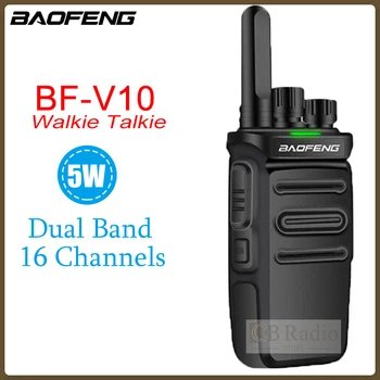 Baofeng BF-V10 מיני ווקי טוקי עוצמה 2-Way Radio16CH על POFUNG אנלוגי UHF מקלט Comunicador 2023 הגעה חדשה