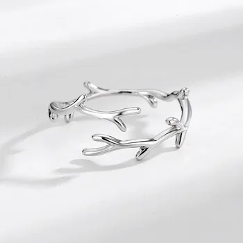צבי קרן הטבעת, נקבה האישיות עיצוב ייחודי, מתכוונן קוריאנית מהדורה פשוטה של האצבע המורה פתח זנב טבעת