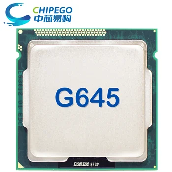פנטיום G645 2.9 GHz בשימוש Dual-Core CPU מעבד 3M 65W LGA 1155 במקום במלאי