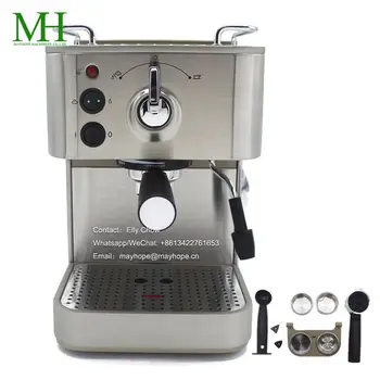 מלא אוטומטי סופר אוטומטית מכונת אספרסו 15 ברים מכונת קפה עם חלב לקפוצ ' ינטור, שעועית מטחנה