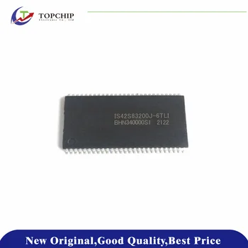 1Pcs החדשה המקורי IS42S83200J-6TLI SDRAM זיכרון IC 256Mbit במקביל 166 מגה-הרץ 5.4 ns 54-TSOP II