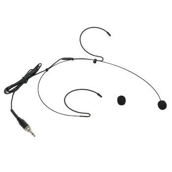 אביזרים באיכות גבוהה קל משקל המיקרופון לכסות Headworn 100-20KHZ על Sennheiser אוזניות מיקרופון Omnidirectional