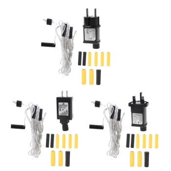 1 סט AAA סוללות AA Eliminators אספקת חשמל מתאם תקע 4.5 V, 3V ממיר