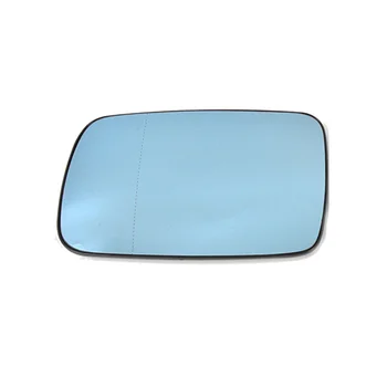 1Pair המכונית האחורית בצד דלת מראה זכוכית כחולה עדשות מחוממת BMW E46 E65 E66 E67 2001-2008 51167028427 51167028428