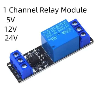 5V 12V 24V ברמה נמוכה ההדק ערוץ 1 ממסר מודול Optocoupler בידוד PLC שליטה לנהוג הלוח
