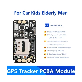 GPS Tracker PCBA מודול מעקב בזמן אמת איתור המכשיר לרכב. ילדים קשישים גברים אנטי-אבוד הקלטה Tracker