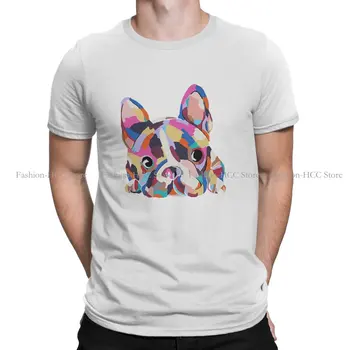 בולדוג צרפתי מחמד כלבים פוליאסטר חולצת טי לגברים זואי רך פנאי חולצות טי שירט באיכות גבוהה אופנתי