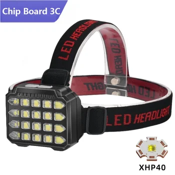 מתח גבוה 20*XHP40 פנס LED Multi-פונקצית פנס דיג אור מנורת קמפינג אור הראש Nitecore