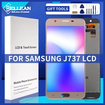 נבדק 5.5 Inch J-7 2018 תצוגה עבור Samsung Galaxy J737 מגע Lcd פנל מסך דיגיטלית J737A הרכבה