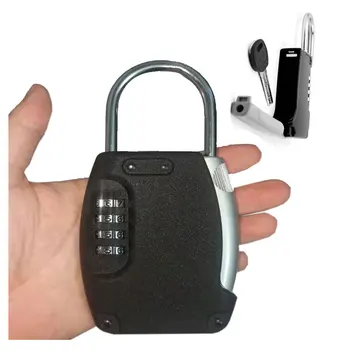המפתח אחסון הקופסה ארגונית 4 ספרות שילוב אבטחת סיסמה סיסמת נעילת המפתחות הביתה מפתח כספת