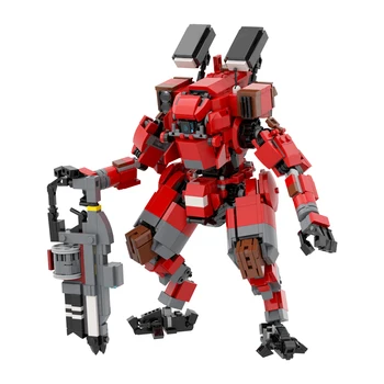 Titanfalls חלוץ ברמה טיטאן המאפיה-1316 לוחם Mech אדום רובוט 976 חתיכות מבוגרים אספנות אבני הבניין צעצועים