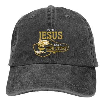 בקיץ כובע מגן השמש כריסטיאן דייג תחביב הדיג ישוע המשיח היפ הופ כובעי ישוע המשיח כובע בוקרים כובעי ליצנים