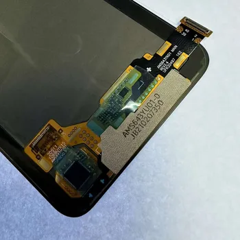 Super AMOLED Xiaomi Redmi Note 10 M2101K7AI M2101K7AG תצוגת LCD לוח מגע מסך דיגיטלית עבור Redmi הערה 10 LCD TELA