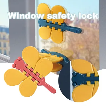 מקסים שפירית נעילת בטיחות על חלון הדלת בפני שחיקה לא תרגיל נעילת בטיחות לשימוש ביתי