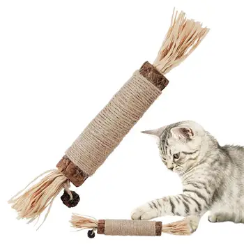 חתול צעצועים Silvervine ללעוס מקל טבעי Silvervine & נפית החתולים תערובת מקלות אגרסיבי לועסי 38*4 ס 