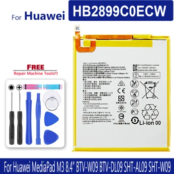 HB2899C0ECW לוח סוללה עבור Huawei MediaPad עורך-W09 עורך-DL09 גיליונות-AL09 גיליונות-W09 מדיה משטח M3 8.4 עורך W09/DL09 גיליונות AL09/W +כלים