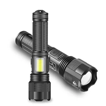 20W LED אור חזק פנס גבוה כוח חיצוני הגנה עצמית סגסוגת אלומיניום נטענת USB תאורה