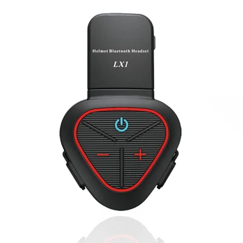 LX1 אופנוע הקיץ קסדה מיוחדת אוזניות Bluetooth נייד CVC חכם ביטול רעש ממסעדה אוזניות אדומות