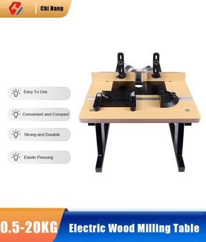 חשמלי עץ כרסום הפוך השולחן, זמירה, המכונה Multi-פונקציה נגרות שולחן מכונת חריטת