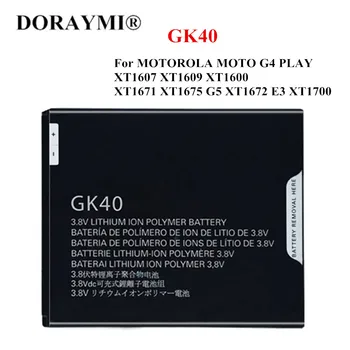 חדש 2800mAh GK40 סוללה עבור Motorola Moto G4 לשחק XT1600 XT1607 XT1609 MOT1609BAT החלפת הסוללות