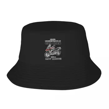 אופנוע העיצוב - לעולם אל תמעיטו איש זקן עם r1200GS דלי כובע אבא כובע ספורט כובעי תיק החוף סמל האיש כובע נשים