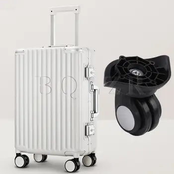 BQLZR 3Pcs המזוודות סיבוב גלגלים החלפת המזוודה קסטר 3.15
